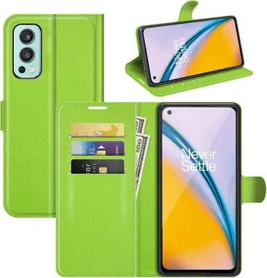 Produktbild von OnePlus Nord 2 Hülle - Coverup Klapphülle - Grün