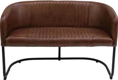 Produktbild von Loungesofa Harlem in organischer Form - Büffelleder