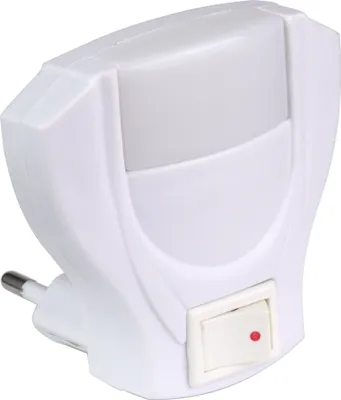 Produktbild von Kompaktes LED Nachtlicht für die Steckdose, 1 Watt Leistung, 230 Volt Spannung, 7x7x7 cm
