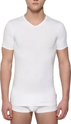 Produktbild von BIKKEMBERGS UNDERWEAR 2-PACK HOMBRE V-NECK UNDERSHIRT Weiß