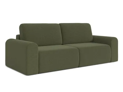 Produktbild von AX LIVING Modern Schlafsofa Otterton 250 cm Schlafsofa Grün Bettkasten