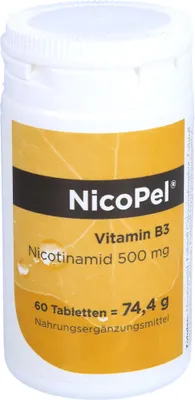 Immagine prodotto di Nicopel Nicotinamide 500 mg Capsule 60 Capsule