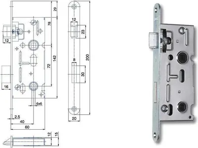 Produktbild von Hobes Schloss Einbau-WC 040038 111 72/60 PL