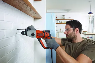 Obrázok produktu pre Black & Decker Kombihammer, 800W SDS-plus mit Koffer
