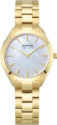 Immagine prodotto di Bering orologio da donna orologio da polso oro solare - 17331-734 acciaio inossidabile