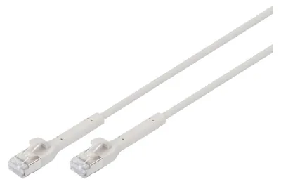 Imagen del producto de Digitus DK-1632-A-010B-10 DIGITUS Patchkabel abw.CAT 6A F/FTP Kupfer, 1m, grau 10 Stk.