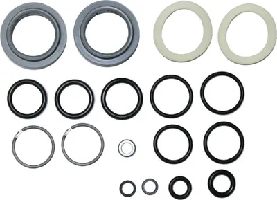 Immagine prodotto di RockShox 00.4315.032.080 Kit di manutenzione per forcelle Sektor RL Reba e SID AM 2012, Basic, schwarz/grau (1 set)