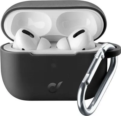 Obrázek produktu pro Cellularline 8018080371769, Pouzdro, Černá, Apple, AirPods 3 Gen, Silikon, 16 mm