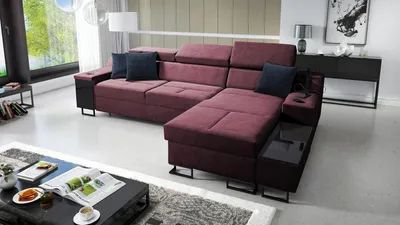 Produktbild von Ecksofa Modernes Art I Mini: Komfortables Schlafen und praktisches Bettenangebot in einem
