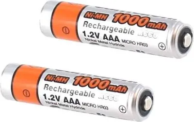 Produktbild von Akku für Siemens Gigaset E49H NiMH 2,4 Volt 1000 mAh.