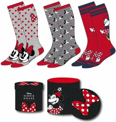 Productafbeelding van Disney sokken, 3-pack, Minnie, maat 36-43