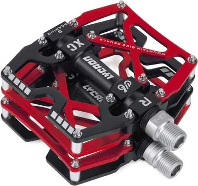 Obrázok produktu pre Bicykel pedále 105 x 100 x 25 mm, 383 g, CNC hliník, 3 ložiská, 9/16 palca, pre horský bicykel