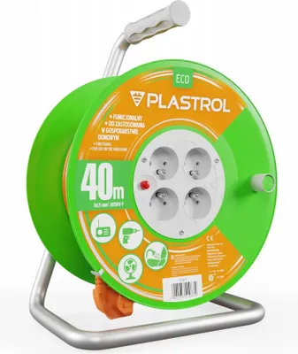 Produktbild von 4-fach-Verlängerungskabel 16A 3x1,5mm2 40m