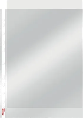 Obrázok produktu pre Esselte 13088, A4, Priehľadná, Polypropylén (PP), 0,08 mm, 230 mm, 1 mm