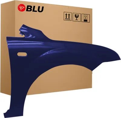 Image de BLU Aile Compatible avec Ford FOCUS MK2 II 4CWA Droite Blau Deep Navy | 2004-2008 | Avant | Peint| Prêt à Monter | Galvanisé