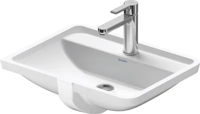 Produktbild von Duravit Duravit Einbauwaschtisch STARCK 3 m ÜL HLB 490x365mm 1 HL we