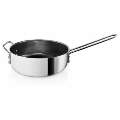 Immagine prodotto di Eva Solo Sauteuse, Stieltopf, Topf, Kochtopf, Kasserolle, Kochgeschirr, Edelstahl/Keramikbeschichtung, Ø 24 cm, 212424