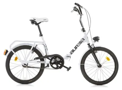 Produktbild von Dino Bikes 8006817321019, Stadtrad, Erwachsene, Unisex, Falten, Stahl, Schwarz, Weiß