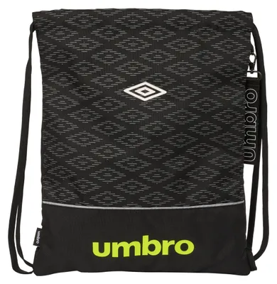 Obrázek produktu pro Batoh Umbro Black Lime String 35 x 40 x 1 cm