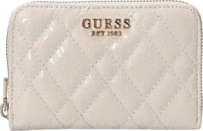 Produktbild von Guess Isemay SLG Medium Zip - Geldbörse (off white)