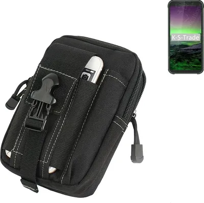 Produktbild von K-S-Trade Gürtel Tasche kompatibel mit Blackview BV5500 Pro Gürteltasche Holster Schutz Hülle Handy Hülle Smartphone outdoor Handy-Hülle schwarz
