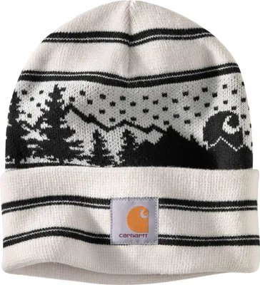 Produktbild von Carhartt Knit Holiday Beanie (White,One Size)