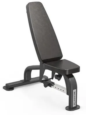 Productafbeelding van Halterbank Verstelbaar - 600 Kg Gewichtscapaciteit - 120x45x100 Cm Afmetingen - Gelegeerd Staal Zwart - Krachttraining Fitnessbank