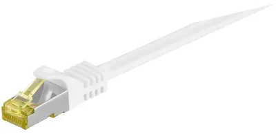 Produktbild von goobay RJ-45 Netzwerkkabel 7,5 m weiß bis zu 10,00 Gbit/Sek. bis zu 500 MHz, 1 St.