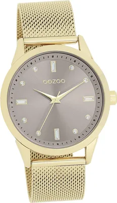 Produktbild von Oozoo Metall Damen Uhr Analog Quarzuhr Armband gold Vintage Series D2UOC11357