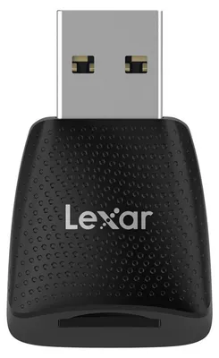 Zdjęcie produktu dla Lexar RW330, MicroSD (TransFlash), MicroSDHC, MicroSDXC, Czarny, 170 Mbit/s, USB 3.2 Gen 1 (3.1 Gen 1) Type-A, 38,2 mm, 23,3 mm