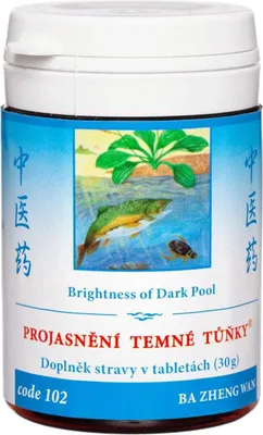 Obrázek produktu pro 102 Projasnění temné tůňky (BA ZHENG WAN), 100 tbl