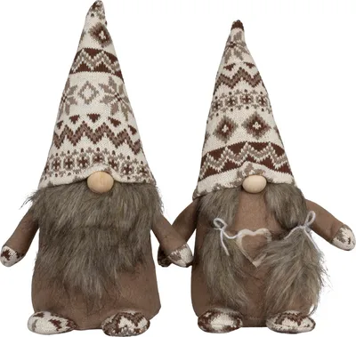 Produktbild von Wichtel 22cm (33cm)2er Set Dekofigur Weihnachten