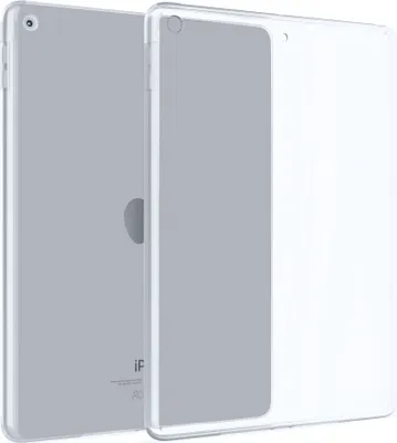 Produktbild von Hülle Kompatibel mit Apple iPad (9.7) 2017-2018 - Transparent Silikon Cover Case Schutzhülle in Klar