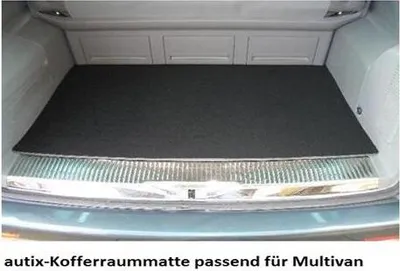 Produktbild von Passform Kofferraummatte Teppich passend für VW T6 Multivan