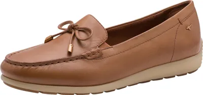 Produktbild von Tamaris Comfort Damen Slipper Leder Mokassin weit geschnitten 8-84600-44, Größe:37 EU, Farbe:Braun