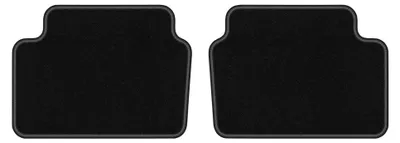 Productafbeelding van Velours achtermatten voor Mazda 6 GJ III vanaf 2012 (stationwagen) – 2-delig, zwart, op maat – Wielganizator LUX