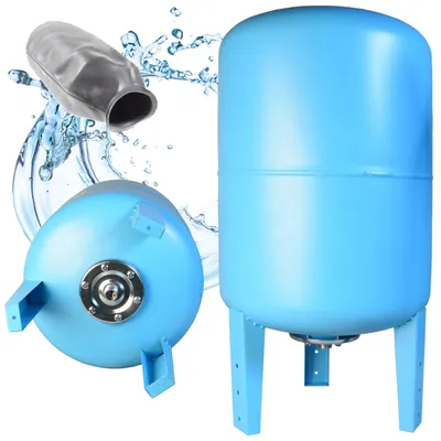 Produktbild von Ausdehnungsgefäß 80L Membrankessel für Hauswasserwerke und Druckerhöhungsanlagen mit EPDM Membran 80 Liter Vertikal