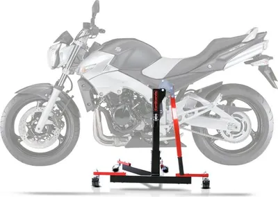 Obrázok produktu pre CS Power Evo stredový stojan pre Suzuki GSR 600 06-11 červený