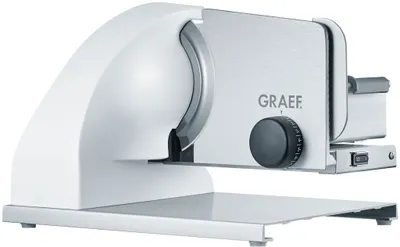 Produktbild von Graef SKS901EU, Elektro, 1,5 cm, Edelstahl, Weiß, Aluminium, 19 cm, 185 W