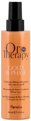 Produktbild von Fanola Oro Therapy Nourishing Bi-Phase Leave-in Spray – Pflege, Glanz & Entwirrung