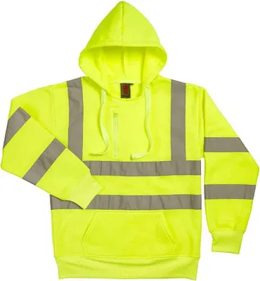 Imagen del producto de Warrior - Sudadera con capucha para hombre, modelo PC5190 (talla XL), color amarillo fluorescente