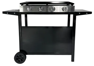 Image de Plancha au gaz MÉRIDA 4 brûleurs + chariot