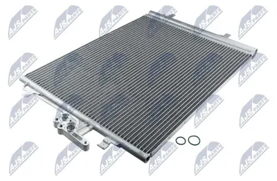 Produktbild von NTY CCS-FR-019 Kondensator Klimaanlage Klimakondensator für FORD MONDEO IV Turnier (BA7) +Trockner +Dichtring