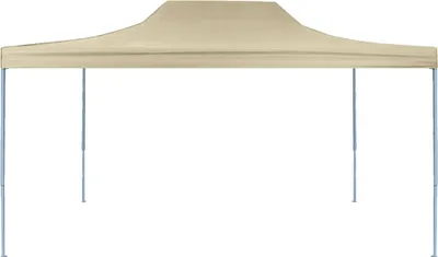 Produktbild von vidaXL Profi-Partyzelt Faltbar 3×4 m Stahl Creme