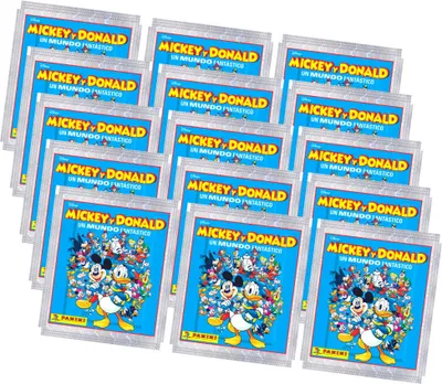 Produktbild von Panini Mickey & Donald Sticker - Fantastische Welt Sammelsticker (2025) - 15 Tüten