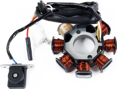 Image de BestPrice Alternateur GY6 50cc 4 temps VERSION 1 (2 bobines isolées)