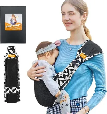 Productafbeelding van Famanu Babyrugdrager - Ergonomisch draagsysteem - Zwart