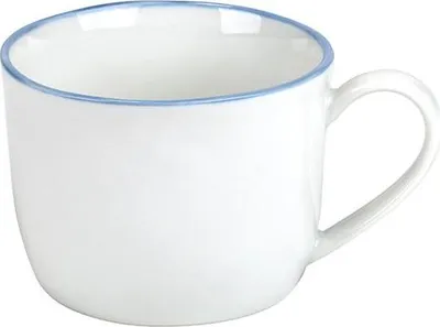 Produktbild von Lambert PIANA ESPRESSOTASSE WEIß RAND HELLBLAU 60020039 SP25-2