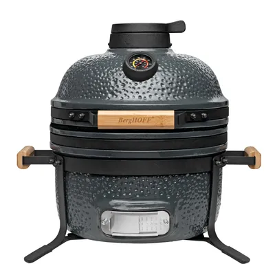 Produktbild von BergHOFF Ron, Grill, Holzkohle, Balcone, Draußen, Tisch, Schwarz, Grau, Rund