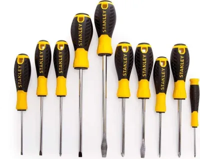 Image de Stanley 10piece Essential Screwdriver Set